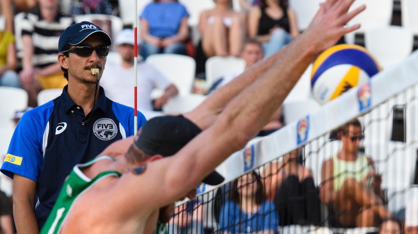 Olimpiadi Rio Davide Crescentini Arbitro Del Beach Volley