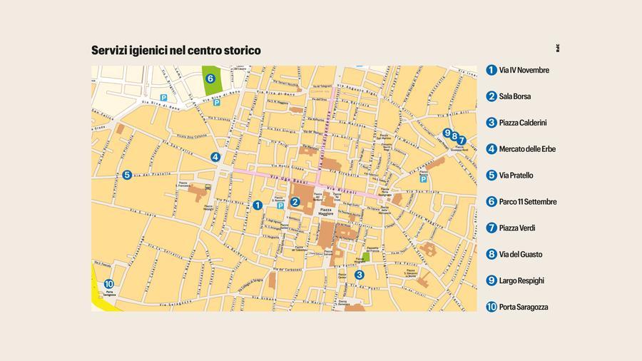 Bagni Pubblici Bologna Ecco La Mappa Pochi Mal Segnalati E A Volte