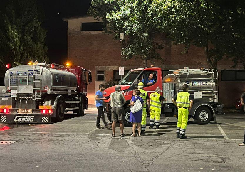 Comuni senz acqua a Bologna guasto riparato torna la normalità nella