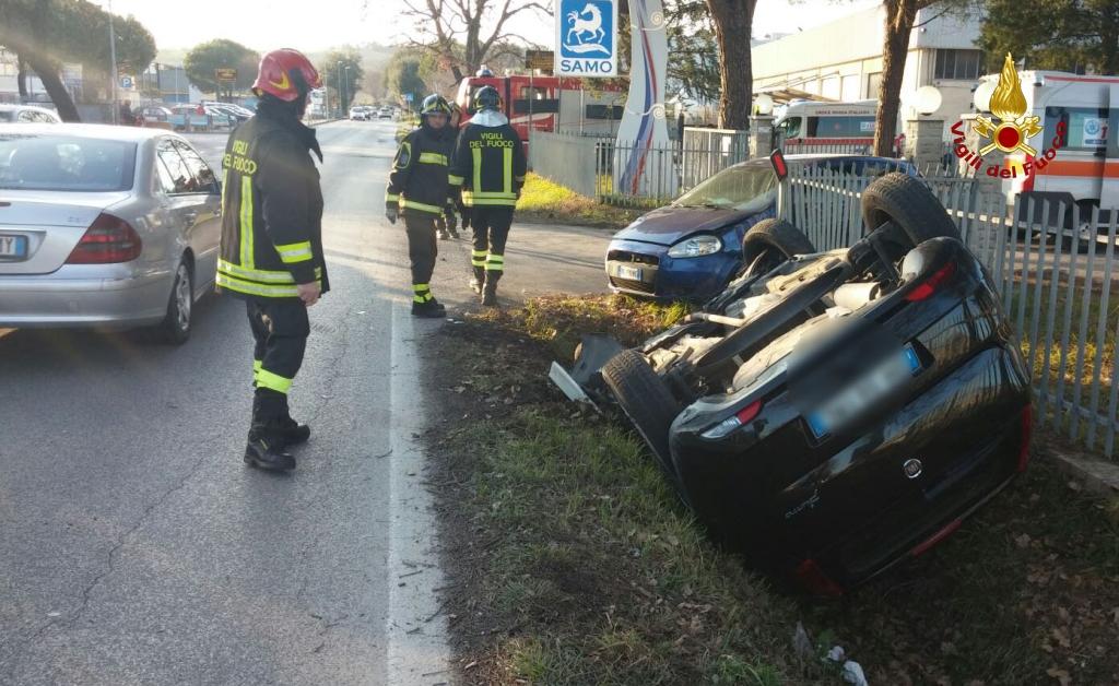 Incidente Cinque Ragazzi Coinvolti In Uno Schianto