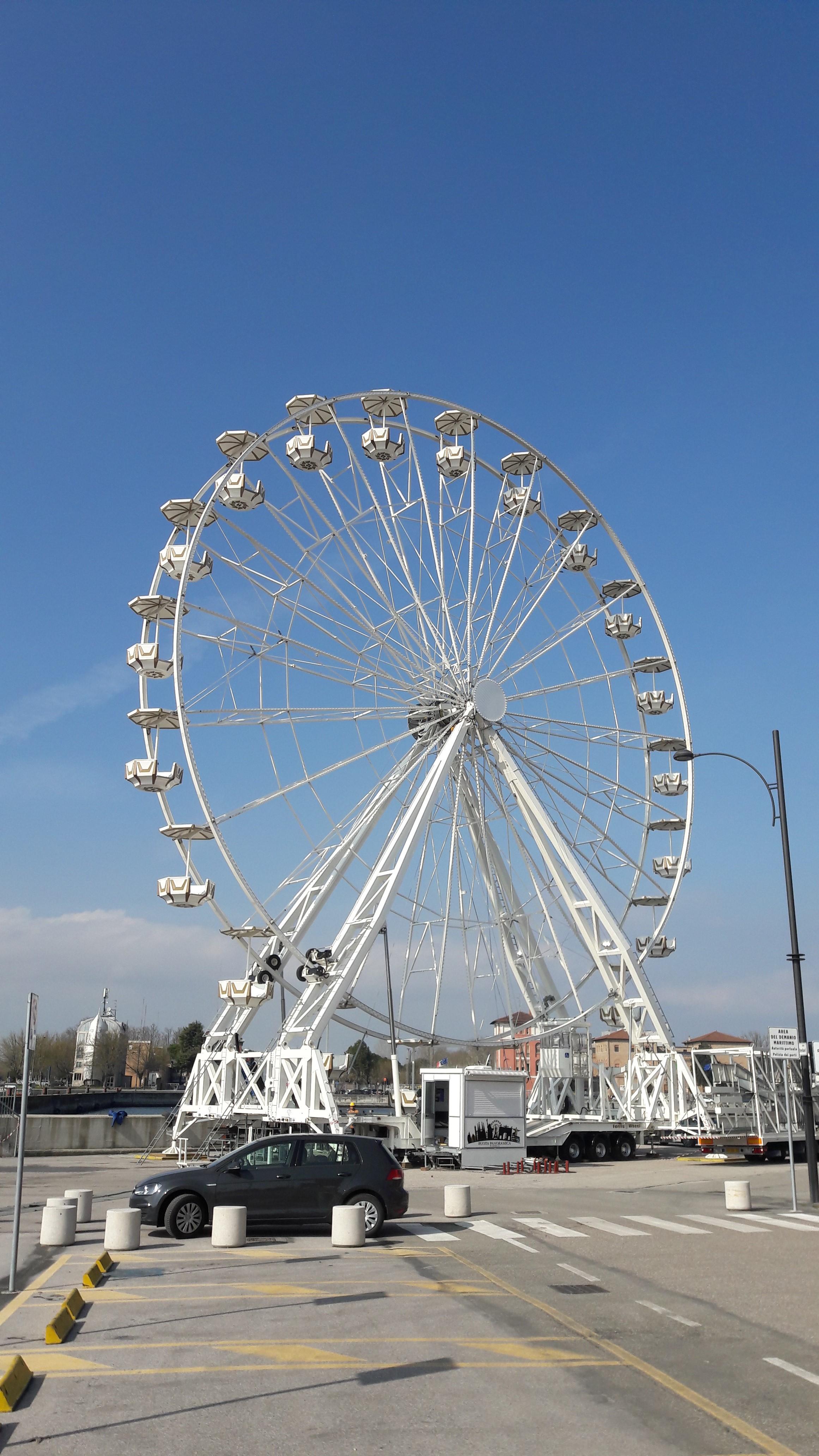 Ravenna Il 21 Marzo Inaugurazione Della Ruota Panoramica In Darsena