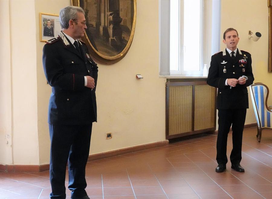 Il Generale Paparella Visita Il Comando E Incontra Lepore