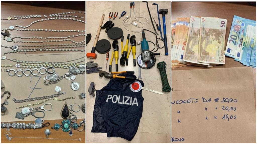 Topi Dappartamento Pedinati In Auto Tre Arresti Per Furti