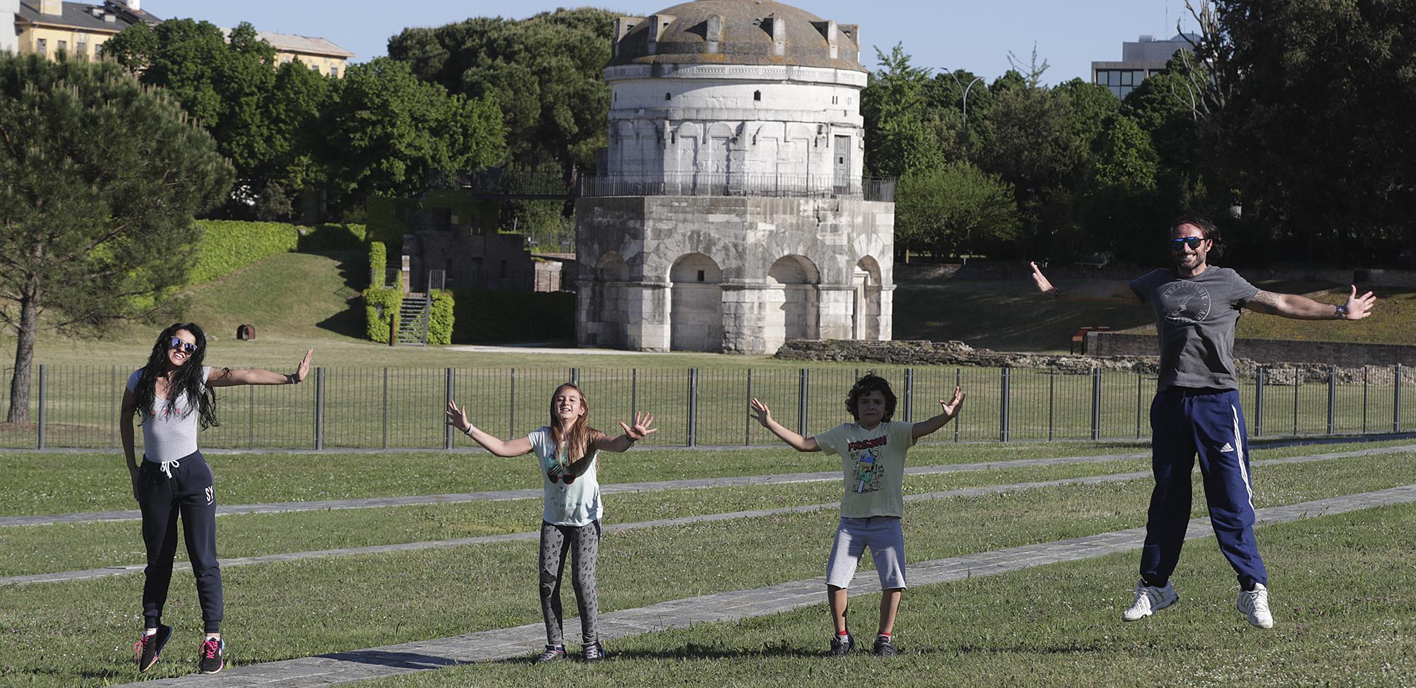 Pomeriggio In Maschera Anche Al Parco Teodorico