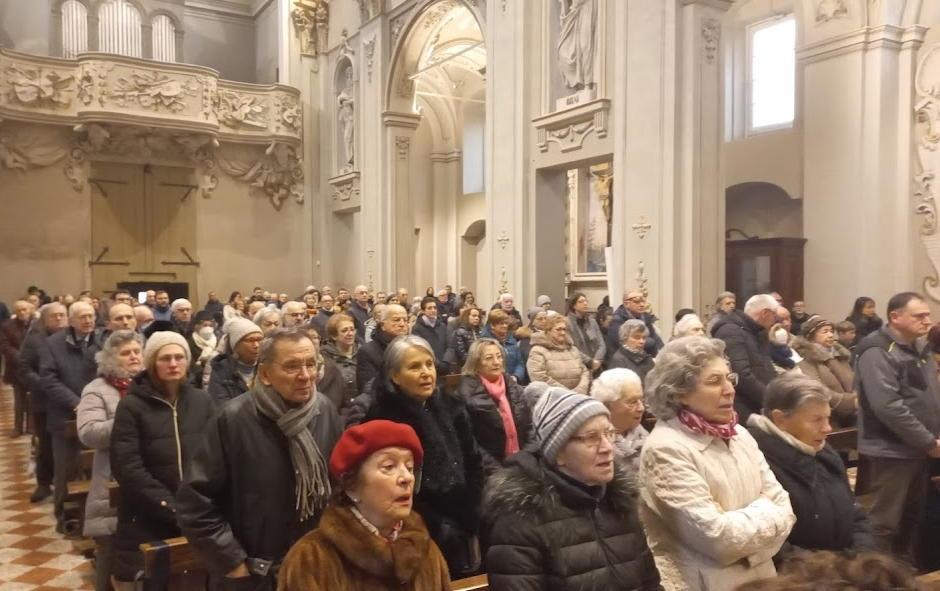 Guastalla Messa Col Vescovo Nel Santuario Mariano