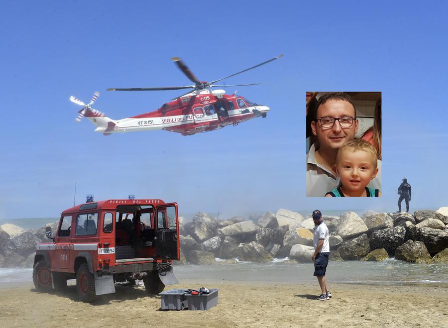 Tragedia In Mare A Fano Padre E Figlio Annegati Qui C Poca Sicurezza