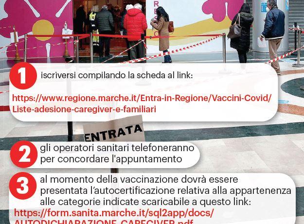 Vaccino Caregiver Marche Via Alle Prenotazioni Fino A Cinque