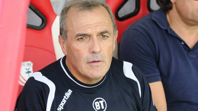 L&#39;allenatore del Carpi, Fabrizio Castori (Foto LaPresse/Alessandro Fiocchi) - image