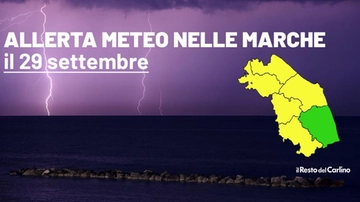 Allerta meteo Marche 29 settembre: ancora temporali. Ecco dove