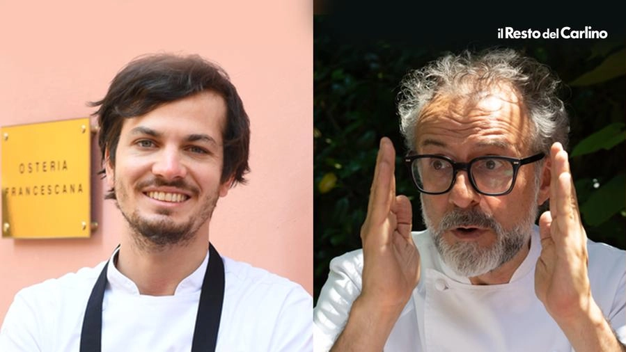 Matteo Zonarelli e Massimo Bottura