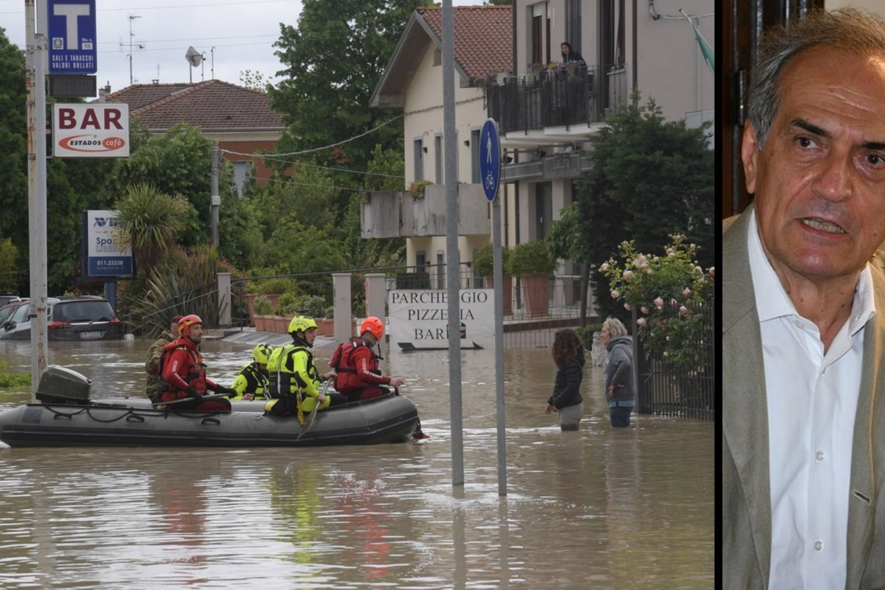 L'alluvione e Il sindaco di Forlì, Gian Luca Zattini