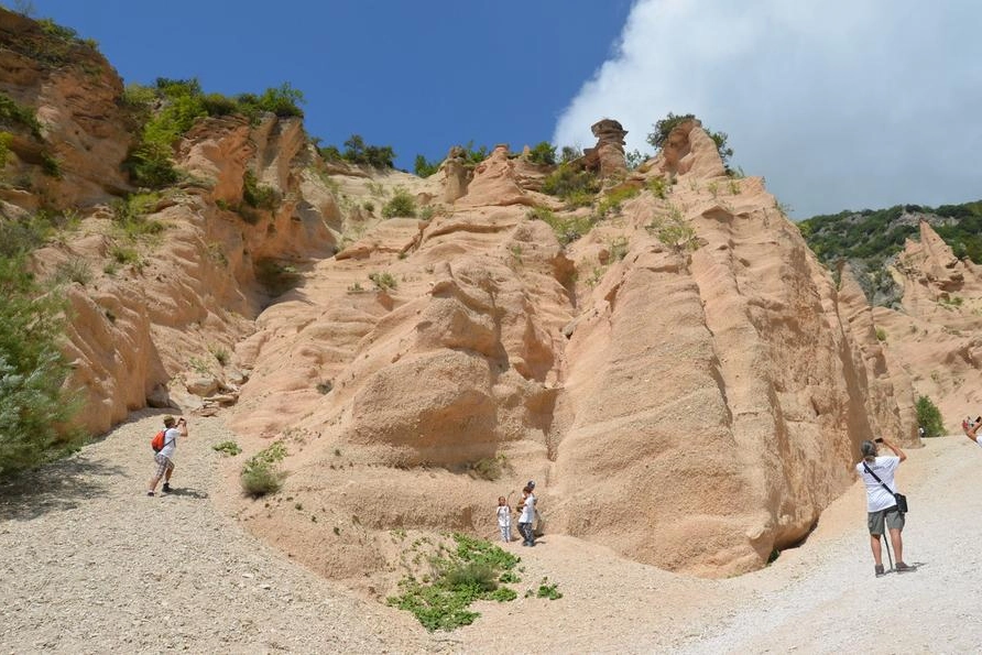 Il sentiero delle Lame Rosse (foto omaggio)