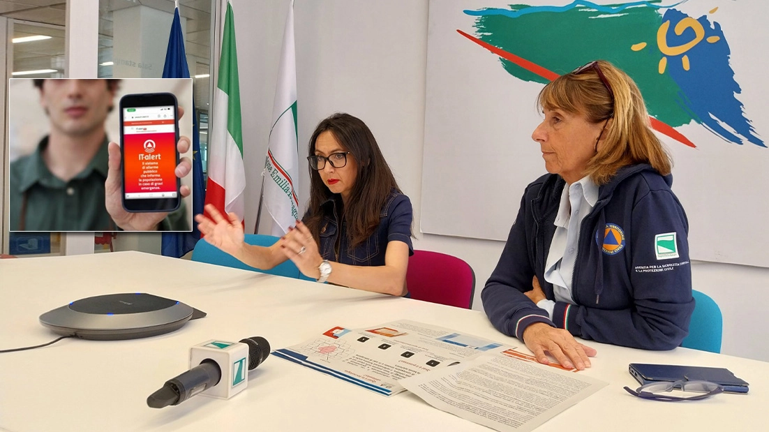 It-Alert in Emilia Romagna il 10 luglio, Irene Priolo e Rita Nicolini in conferenza stampa