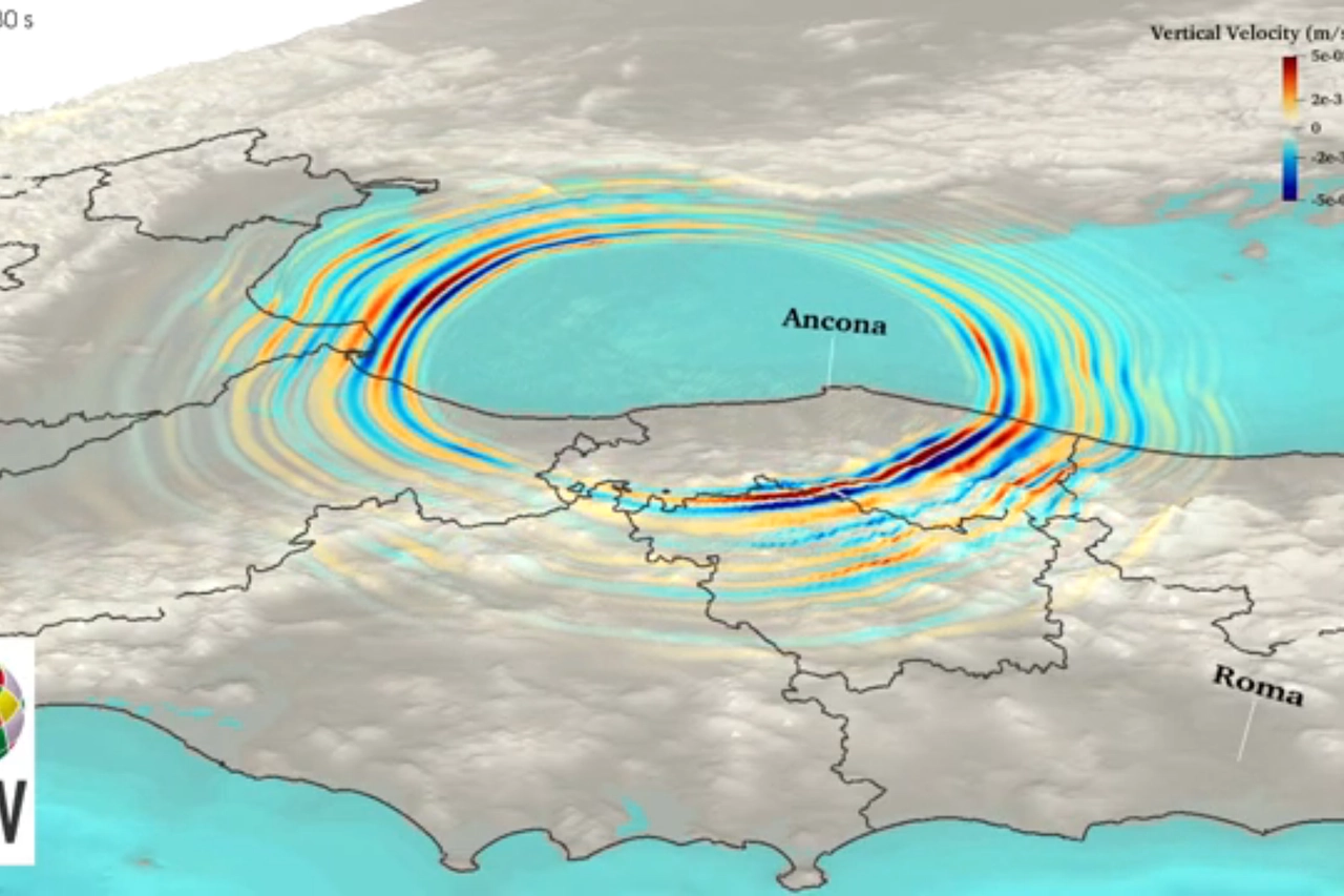 Propagazione delle onde sismiche (Ingv)