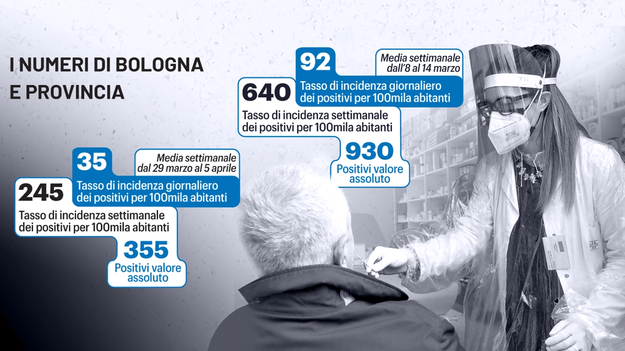 Covid, i dati di Bologna e provincia