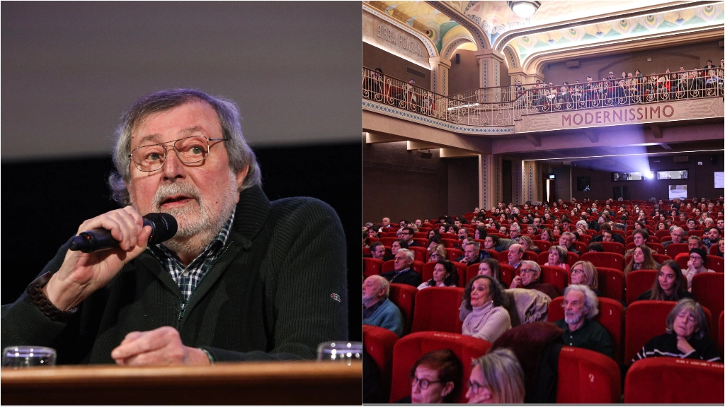 Francesco Guccini al cinema Modernissimo di Bologna