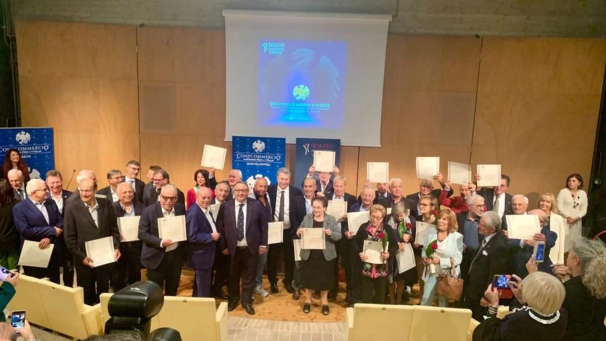 I nuovi maestri del commercio premiati al Ridotto delle Muse