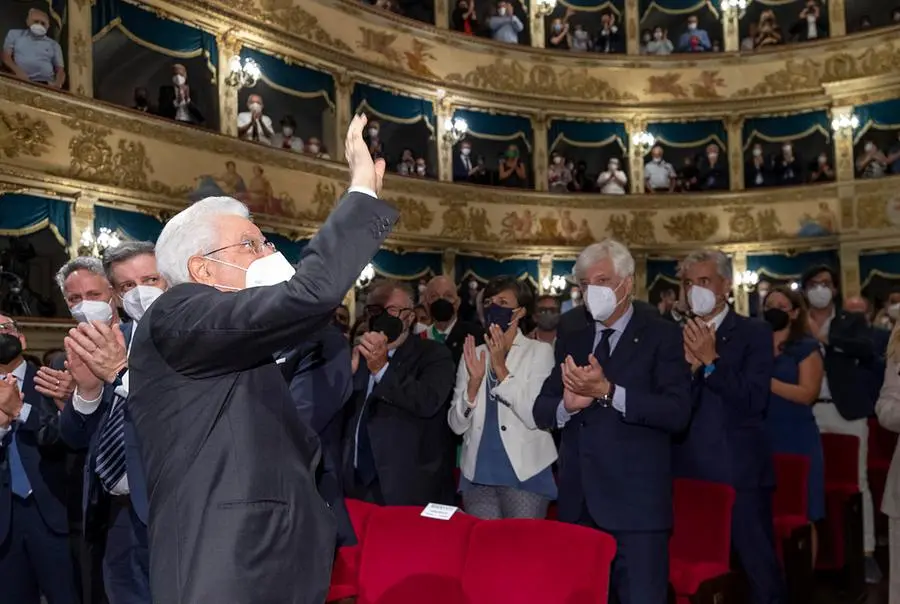 Sergio Mattarella a Ravenna: "Ricordiamo una pagina di morte"