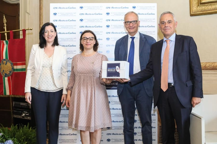 Michela Colamussi, Luisa Guidone, Michele Brambilla e Giancarlo Tonelli