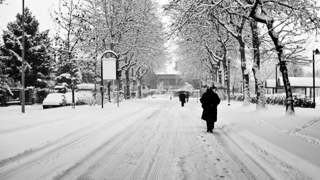 Neve per il ponte dell'Immacolata in Emilia Romagna (foto di repertorio)