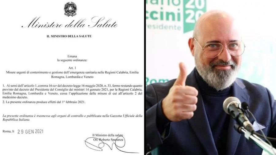 L'Emilia Romagna in zona gialla da lunedì 1 febbraio: Bonaccini soddisfatto