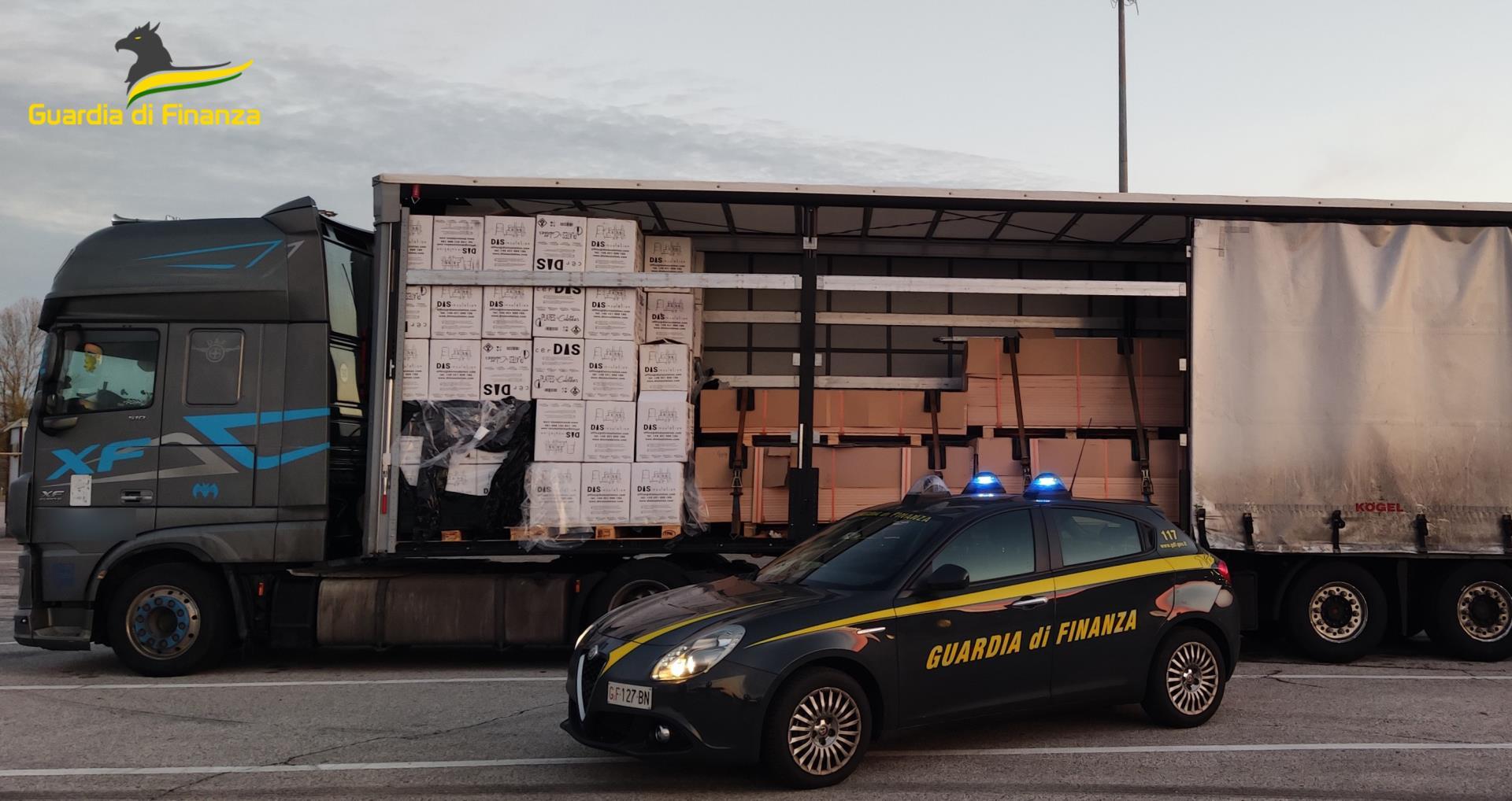 Treviso, Maxisequestro Di Sigarette Di Contrabbando: Erano Nascoste ...