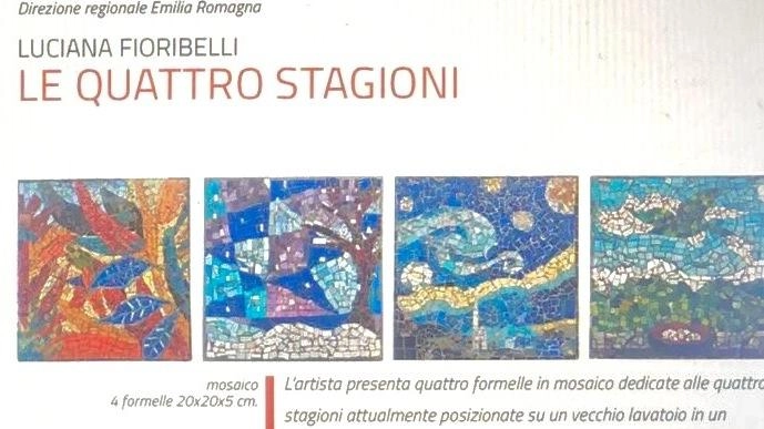 I mosaici di Luciana Fioribelli nel catalogo del Premio Inps