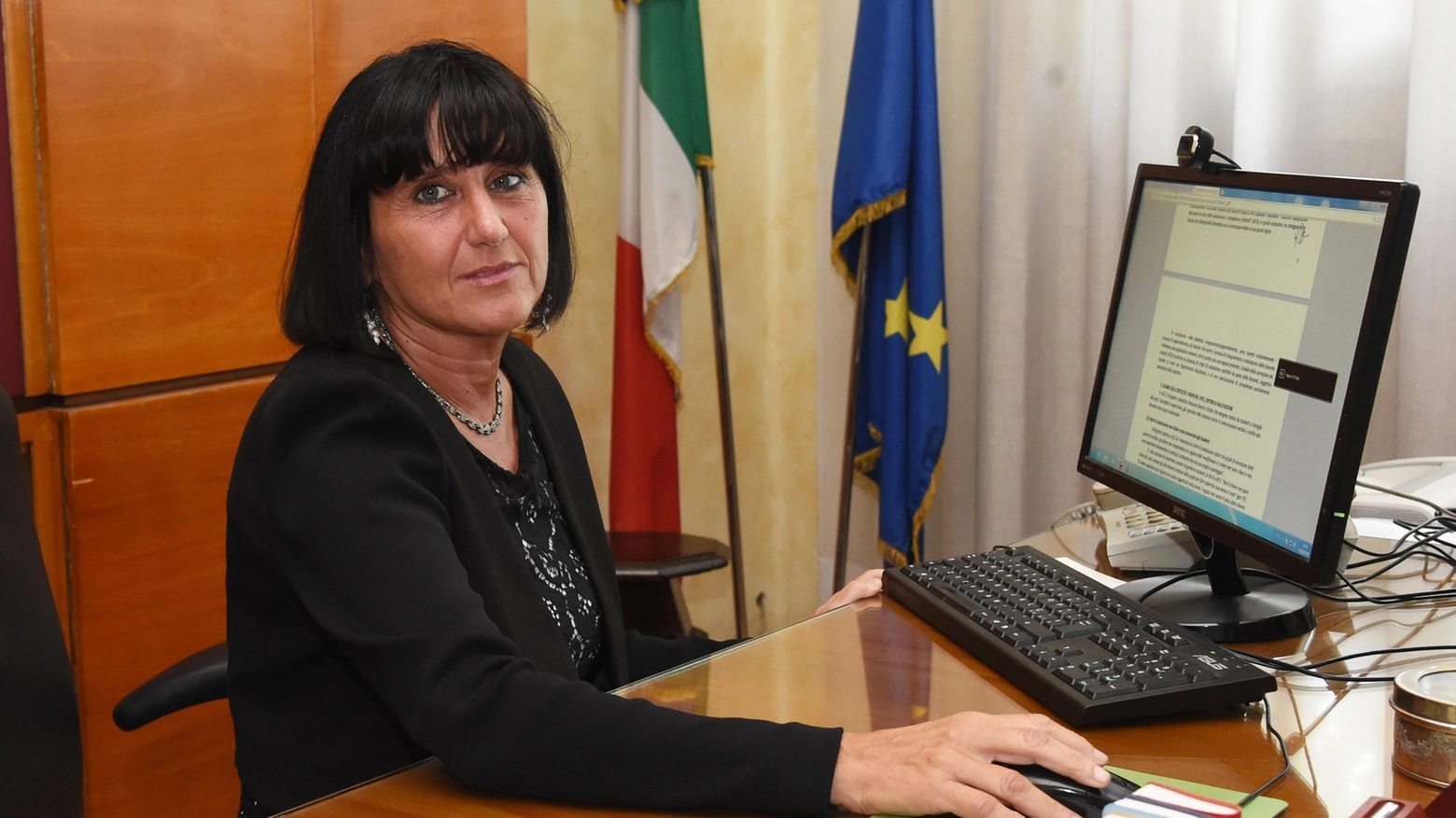 Patrizia Calanchini Monti, preside del liceo Righi (foto Schicchi)