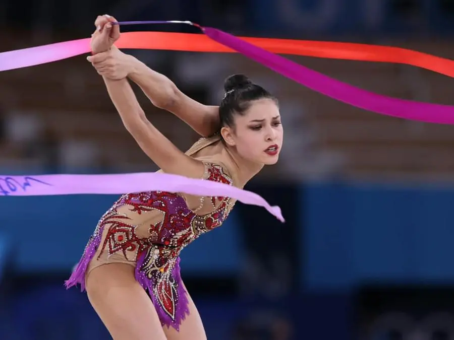 Ginnastica ritmica, finale all-around: Milena Baldassarri