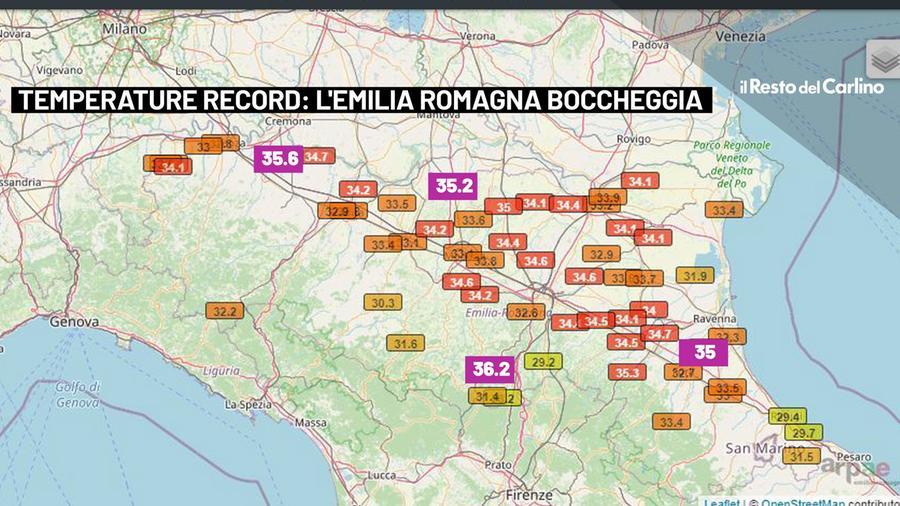 Caldo Africano In Emilia Romagna: Ecco Dove Si Superano I 40 Gradi