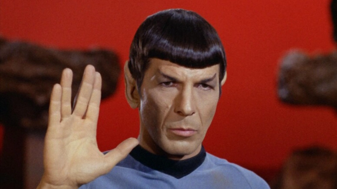 Simposio Mondiale Sugli Oggetti Volanti Non Identificati e Fenomeni Connessi, nella foto il tenente comandante Spock