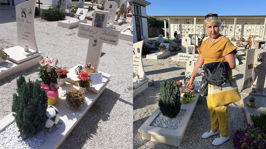 Furti al cimitero, lo strazio di una madre: “Quel pallone sulla tomba era  un ricordo di mio figlio”