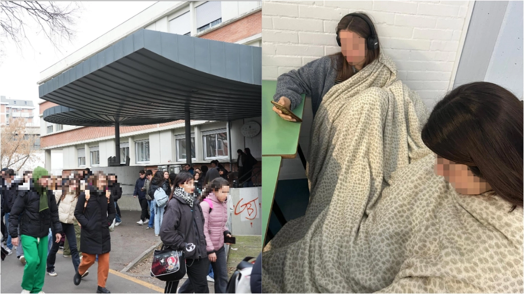 In classe con la coperta: la situazione insostenibile del liceo Muratori-San Carlo