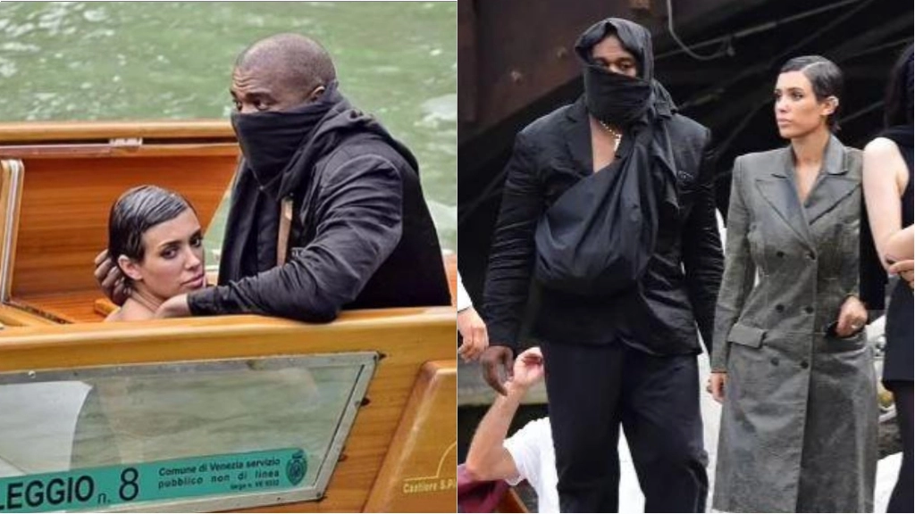 Kanye West e Bianca Censori immortalati a Venezia