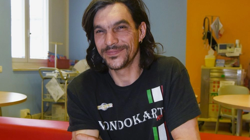 Daniele, ferito a una mano (foto Fiocchi)