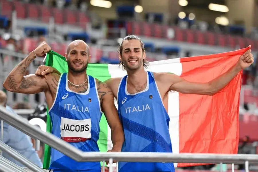 Jacobs e Tamberi, gli ori di Tokyo si riabbracciano agli assoluti di Ancona 2022