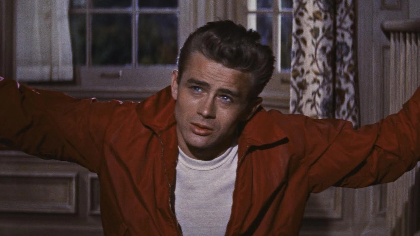 James Dean in ’Gioventù bruciata’