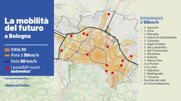 Bologna rallenta ai 30 all’ora, si frena da luglio e multe nel 2024: arrivano nuovi autovelox