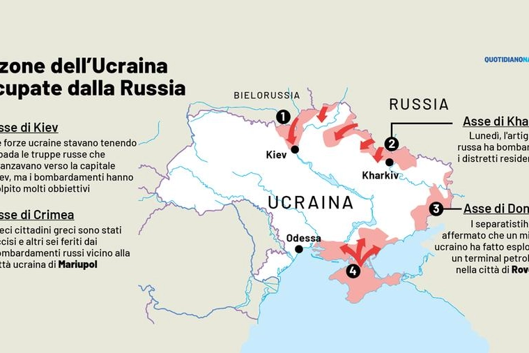 La guerra in Ucraina