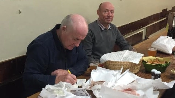 Rick Stein prende appunti all’Osteria del Sole