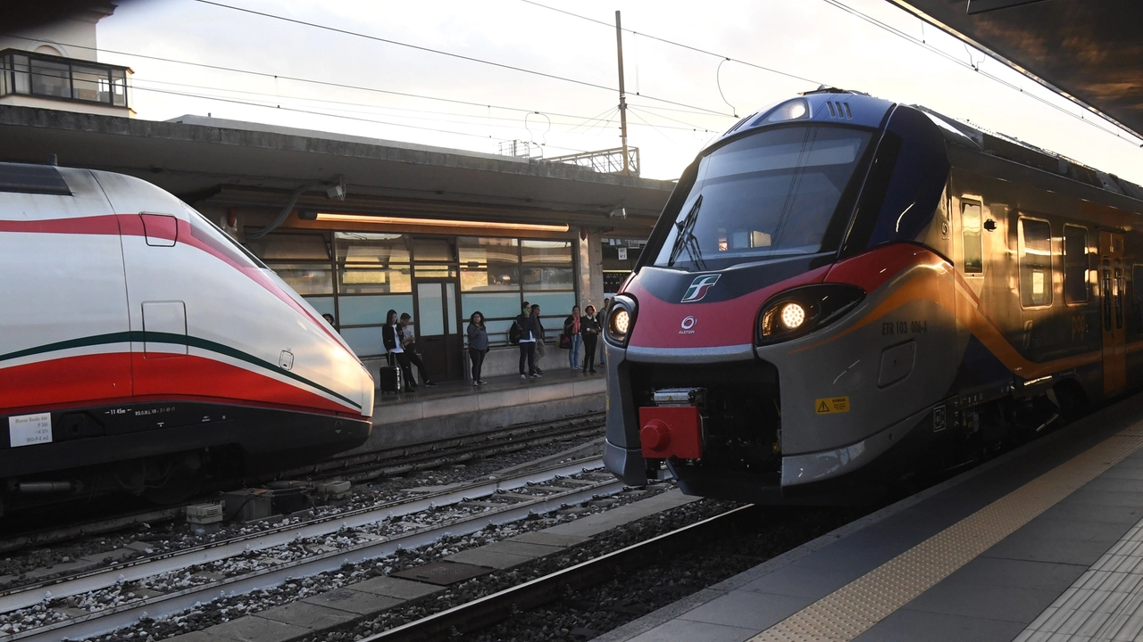 Treni in ritardo oggi causa maltempo (fotoSchicchi)