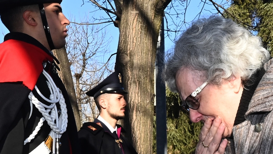 Eccidio del Pilastro, Anna Maria Stefanini durante la commovente commemorazione a Bologna