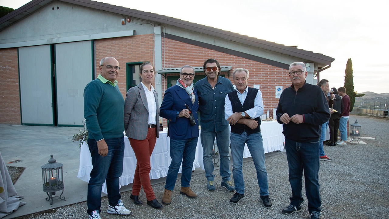 Baccanale, Alberto Tomba alla degustazione di olio e vino