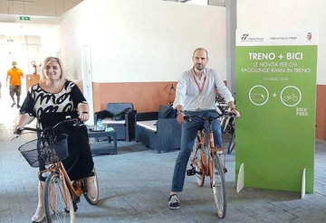 Arrivi a Rimini in treno? Hai una bici (quasi) gratis