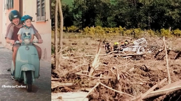 Mattia Luconi disperso nell'alluvione, terreni agricoli al setaccio. Trovato lo zainetto