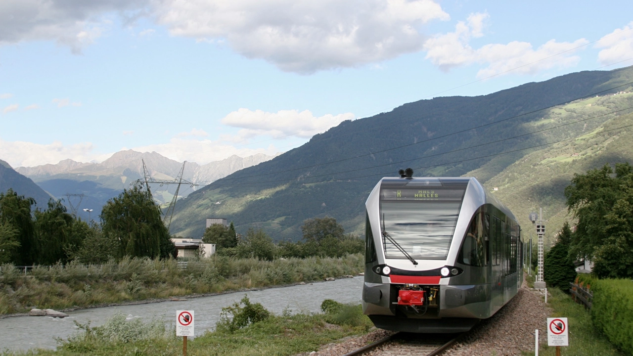 La ferrovia in Val Venosta