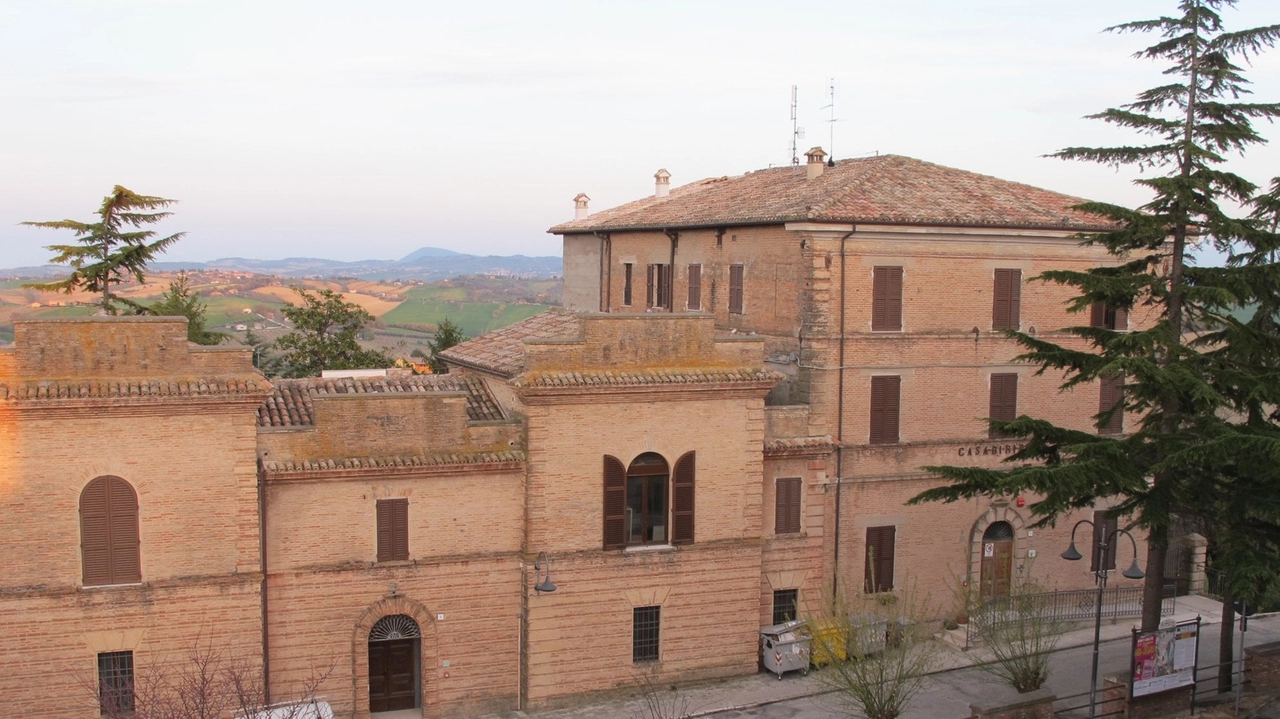 La casa di riposo nel centro storico di Morro d'Alba