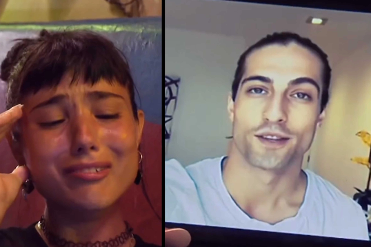 Il videomessaggio di Damiano David a Giorgia Soleri durante Pechino Express