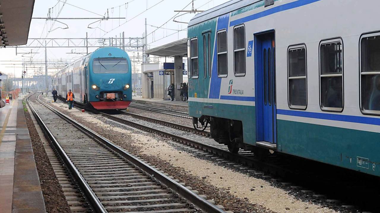 Investimento mortale in stazione a Ferrara (Foto Businesspress)