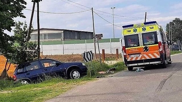 Conselice, scontro tra un’auto e un furgone:  80enne al Bufalini